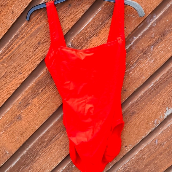 Anne Cole Collection  Pretty Coral One Piece Swim Suit - Picture 1 of 3